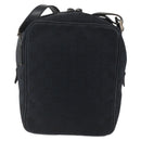 GUCCI GG Canvas Shoulder Bag Black Silver 018 1612 Auth 173500-2
