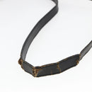 GUCCI GG Canvas Shoulder Bag Black Silver 018 1612 Auth 173500-8