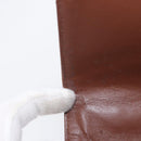 Burberrys Hand Bag Leather Brown Gold Auth 173503-11
