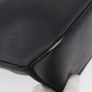 Christian Dior Honeycomb Canvas Shoulder Bag PVC Black Gold Auth 173515-11