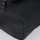 FENDI Backpack Leather Charcoal gray Auth 173517-11