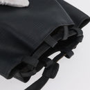 FENDI Backpack Leather Charcoal gray Auth 173517-6