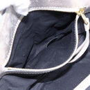 Chloe Hand Bag Leather Silver gold Auth 173521-20
