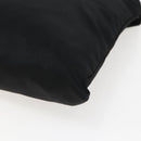 PRADA Shoulder Bag Nylon Black Silver Auth 173528-10