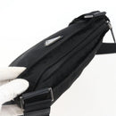 PRADA Shoulder Bag Nylon Black Silver Auth 173528-6