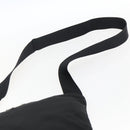 PRADA Shoulder Bag Nylon Black Silver Auth 173528-8
