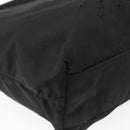 PRADA Tote Bag Nylon Black Silver Auth 173530-16