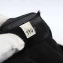 PRADA Tote Bag Nylon Black Silver Auth 173530-12