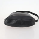 GUCCI Bamboo Hand Bag Leather 2way Black Gold 001 1998 1577 Auth 173531-5