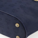 MCM Vicetos Logogram Tragetasche Nylon Navy Auth 173532-9
