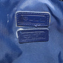 MCM Vicetos Logogram Tragetasche Nylon Navy Auth 173532-12