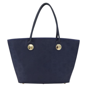 MCM Vicetos Logogram Tote Bag Nylon Navy Auth 173532 - 0