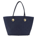 MCM Vicetos Logogram Tragetasche Nylon Navy Auth 173532-13