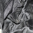 PRADA Backpack Nylon Leather Black Silver Auth 173533-9