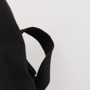 PRADA Backpack Nylon Leather Black Silver Auth 173533-14