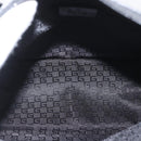 GUCCI Tote Bag Canvas patent leather Beige Black gold 000 0855 Auth 173536-17