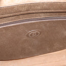 GUCCI GG Supreme Tote Bag PVC Leather Beige Auth 173541-21