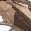 GUCCI GG Supreme Tote Bag PVC Leather Beige Auth 173541-24