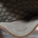 GUCCI GG Supreme Tote Bag PVC Leather Beige Auth 173541-26