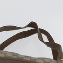 GUCCI GG Supreme Tote Bag PVC Leather Beige Auth 173541-14