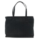 Christian Dior Canage Tote Bag Black Gold Auth 173544-2