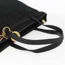 Christian Dior Canage Tote Bag Black Gold Auth 173544-7