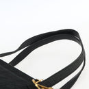 Christian Dior Canage Tote Bag Black Gold Auth 173544-8