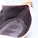 GUCCI Accessory Pouch Suede Pink Gold 039 1103 Auth 173549-18
