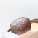 GUCCI GG Supreme Web Sherry Line Bag PVC Beige Gold 001 56 6655 Auth 173550-12