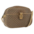 GUCCI Micro GG Supreme Shoulder Bag PVC Beige Gold 001 418 4795 Auth 173551-1