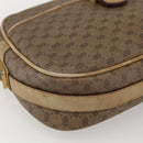 GUCCI Micro GG Supreme Shoulder Bag PVC Beige Gold 001 418 4795 Auth 173551-14