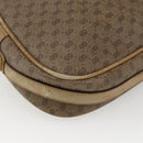 GUCCI Micro GG Supreme Shoulder Bag PVC Beige Gold 001 418 4795 Auth 173551-16