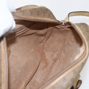 GUCCI Micro GG Supreme Shoulder Bag PVC Beige Gold 001 418 4795 Auth 173551-18