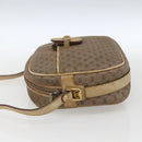 GUCCI Micro GG Supreme Shoulder Bag PVC Beige Gold 001 418 4795 Auth 173551-3