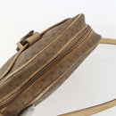 GUCCI Micro GG Supreme Shoulder Bag PVC Beige Gold 001 418 4795 Auth 173551-6