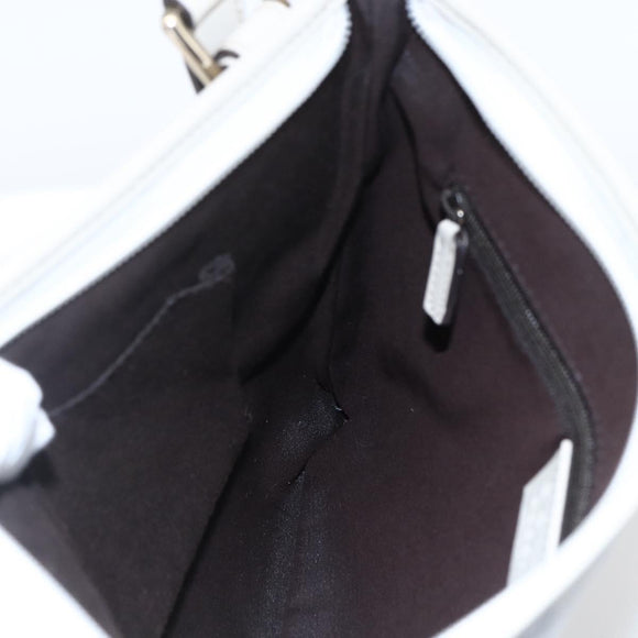 GUCCI GG Crystal Shoulder Bag Coated Canvas Navy Gold 257246 Auth 173553V