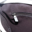 GUCCI GG Crystal Shoulder Bag Coated Canvas Navy Gold 257246 Auth 173553V-21