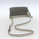 GUCCI GG Crystal Shoulder Bag Coated Canvas Navy Gold 257246 Auth 173553V-7