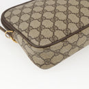 GUCCI GG Supreme Shoulder Bag PVC Beige Gold 97 02 068 Auth 173558A-13