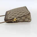 GUCCI GG Supreme Shoulder Bag PVC Beige Gold 97 02 068 Auth 173558A-4
