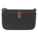 GUCCI Micro GG Canvas Shoulder Bag PVC Black Gold 004 106 0024 Auth 173559-3