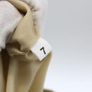 PRADA Hand Bag Nylon plastic Beige Clear Auth 173565-11