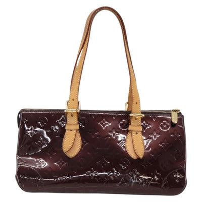 LOUIS VUITTON Monogram Vernis Rosewood Avenue Bag Amarante M93510 LV Auth 173566 - 0