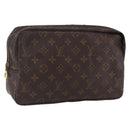 LOUIS VUITTON Monogram Trousse Toilette 28 Clutch Bag M47522 LV Auth 173567-1