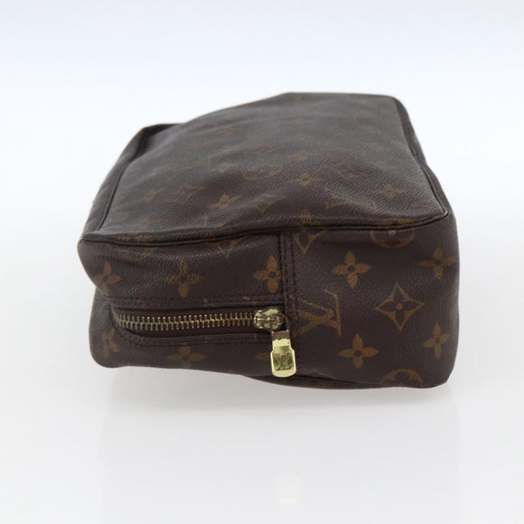 LOUIS VUITTON Monogram Trousse Toilette 28 Clutch Bag M47522 LV Auth 173567