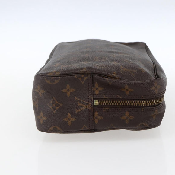 LOUIS VUITTON Monogram Trousse Toilette 28 Clutch Bag M47522 LV Auth 173567