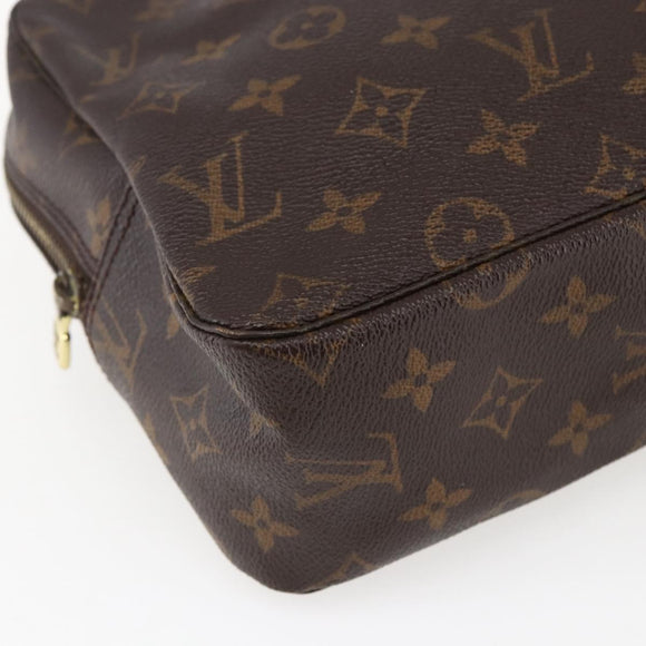 LOUIS VUITTON Monogram Trousse Toilette 28 Clutch Bag M47522 LV Auth 173567