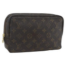 LOUIS VUITTON Monogram Trousse Toilette 23 Clutch Bag M47524 LV Auth 173569-1