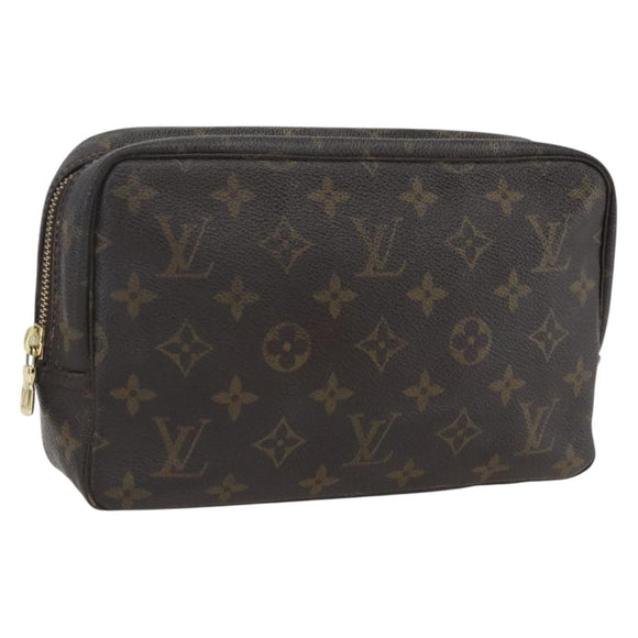 LOUIS VUITTON Monogram Trousse Toilette 23 Clutch Bag M47524 LV Auth 173569