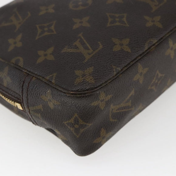 LOUIS VUITTON Monogram Trousse Toilette 23 Clutch Bag M47524 LV Auth 173569